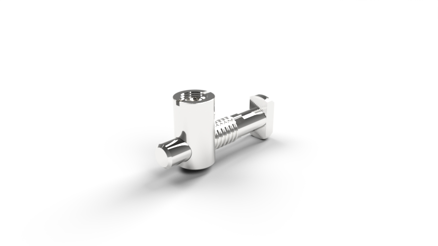 Conector de perfiles paralelo canal 10 mms