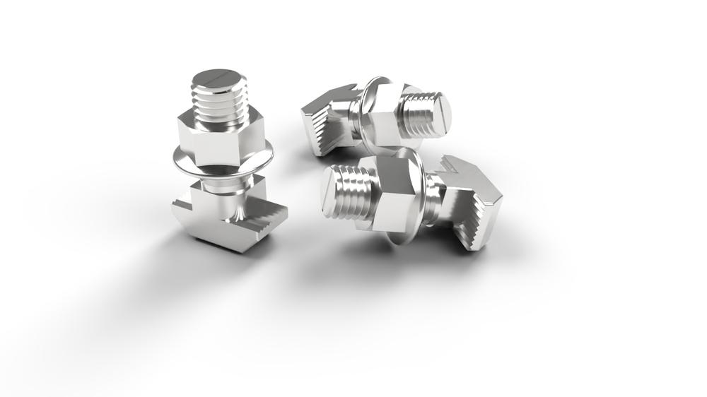 Conjunto Tornillo Cabeza Martillo M8x20  Tuerca M8