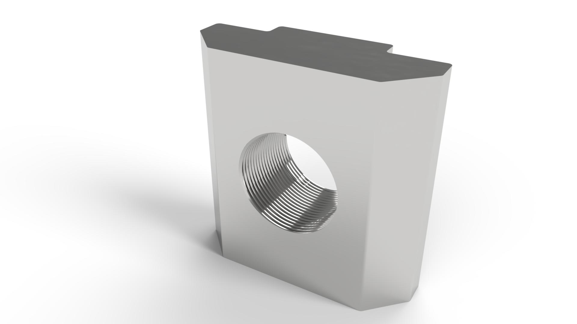 Tuerca rectangular en T M8, canal 8 mm