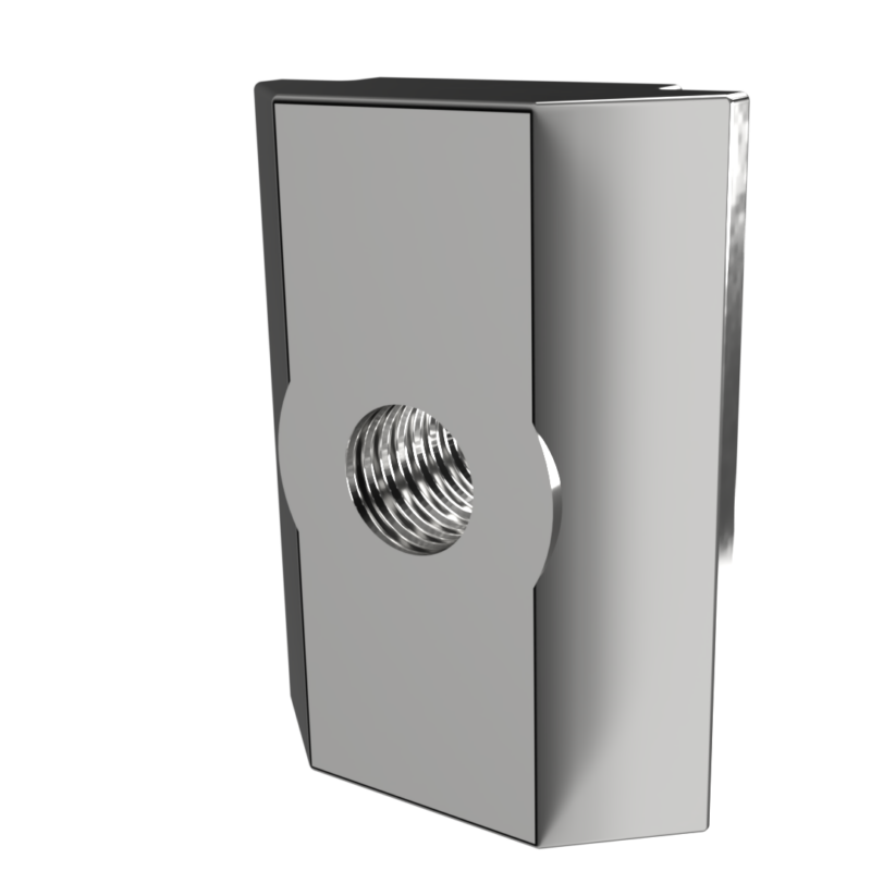 Tuerca rectangular en T M5, canal 10 mm