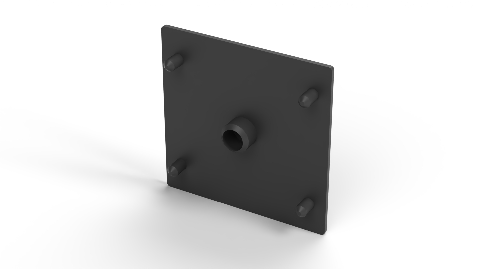 Tapa poliamida negra 90 x 90