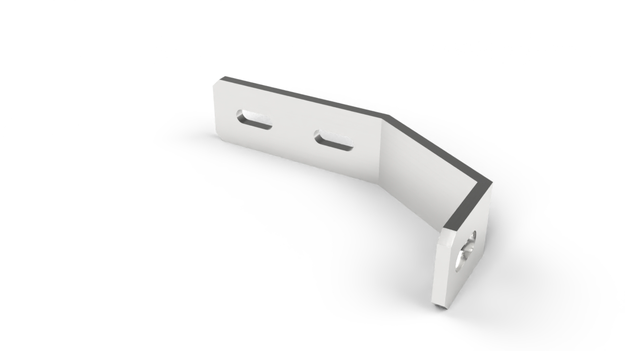 Refuerzo de fijación a suelo 180x90x40, acero zinc