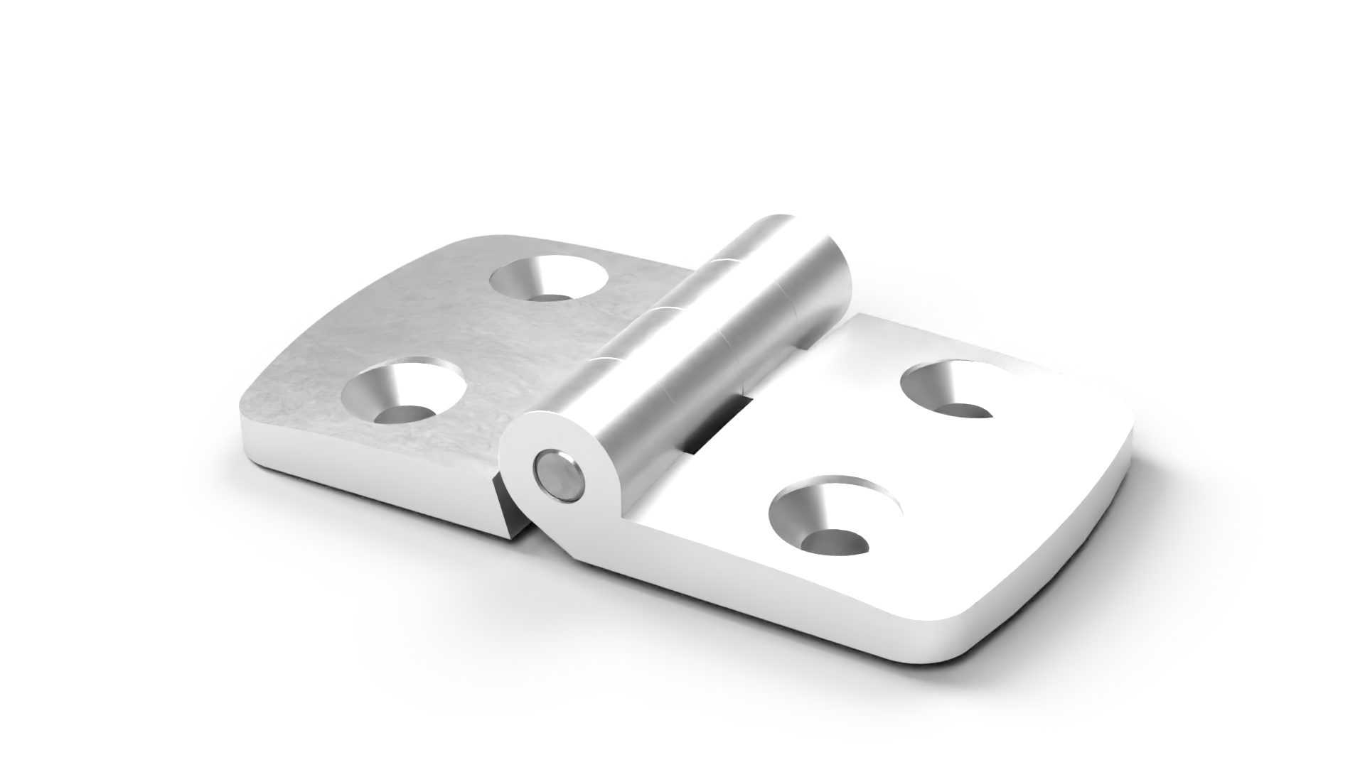 Bisagra aluminio de 45