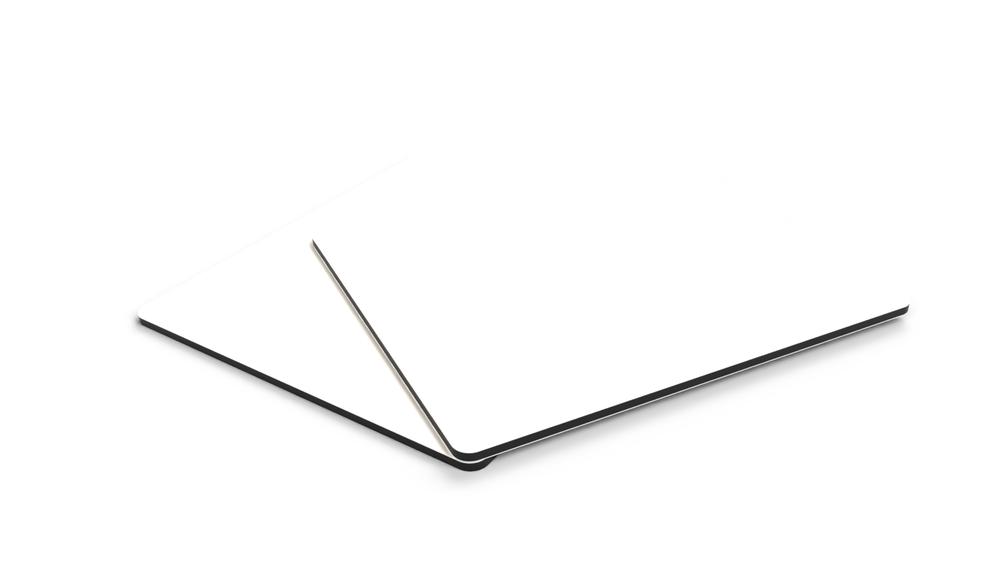 Panel composite aluminio 3 mm blanco mate/brillo