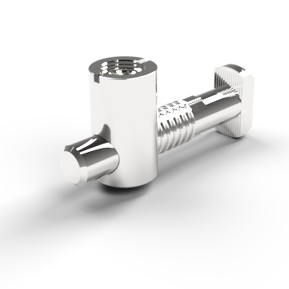 Conector de perfiles paralelo canal 10 mm