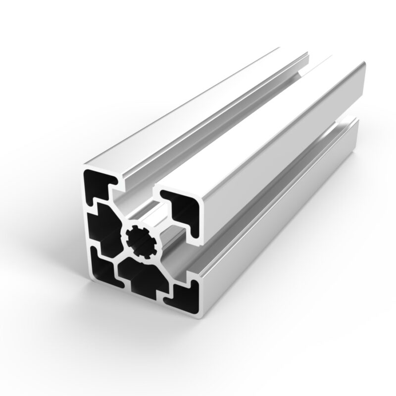 Perfil aluminio 30x30 2S 90° ranura 8 anodizado