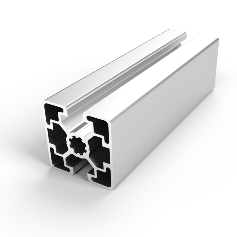 Perfil aluminio 45x45 2S 180° ranura 10 anodizado