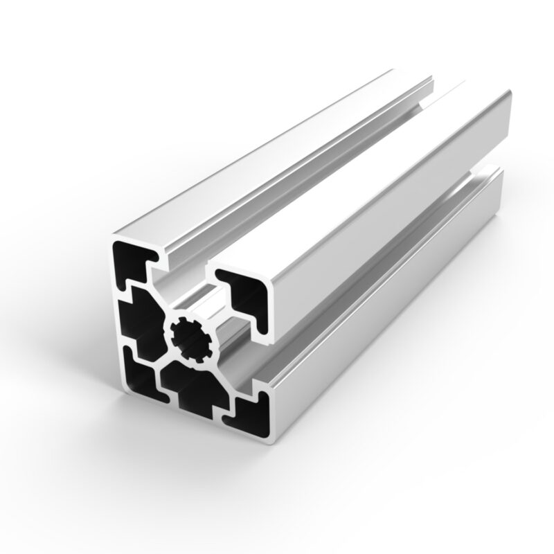 Perfil aluminio 45x45 2S 90° ranura 10